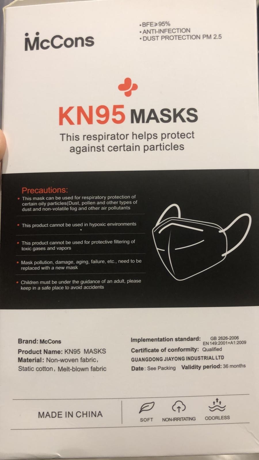KN95 Masks mondkapjes (10 stuks)